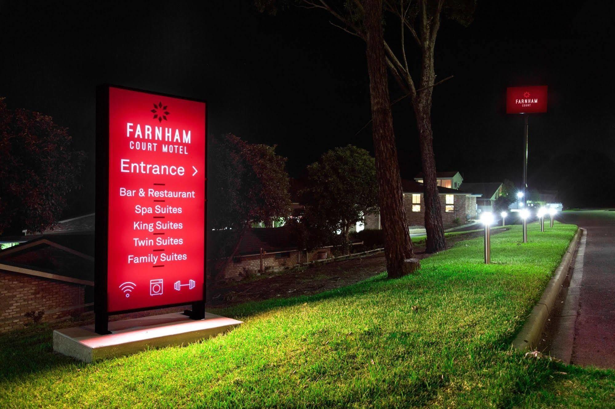Farnham Court Motel And Restaurant Morwell Exterior photo